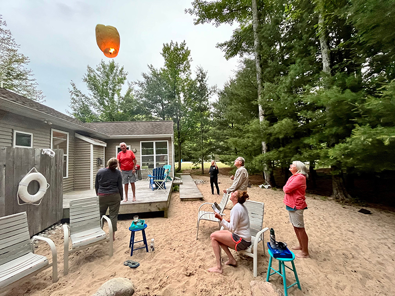 Sky Lantern: Use at your own risk!