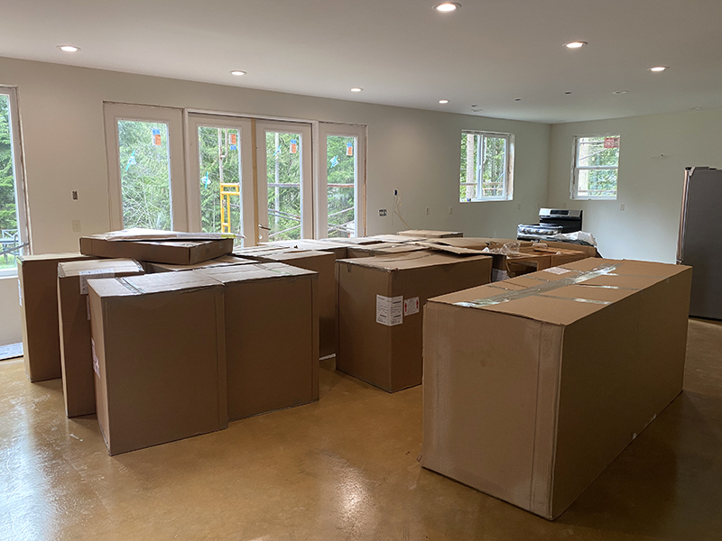 Boxes of Cabinets