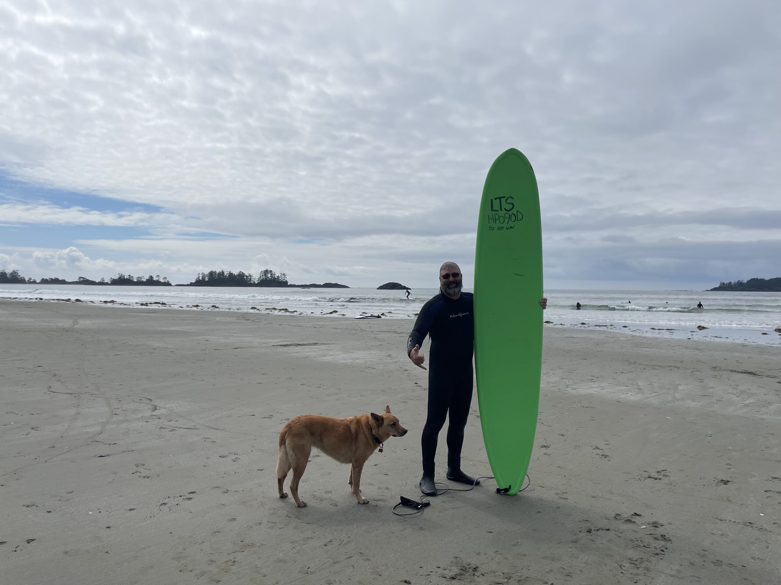 Surfing in Tofino