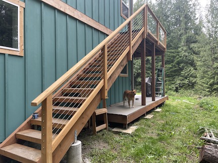 back stairs